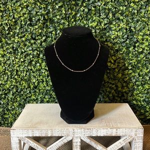 Grayish-gold necklace